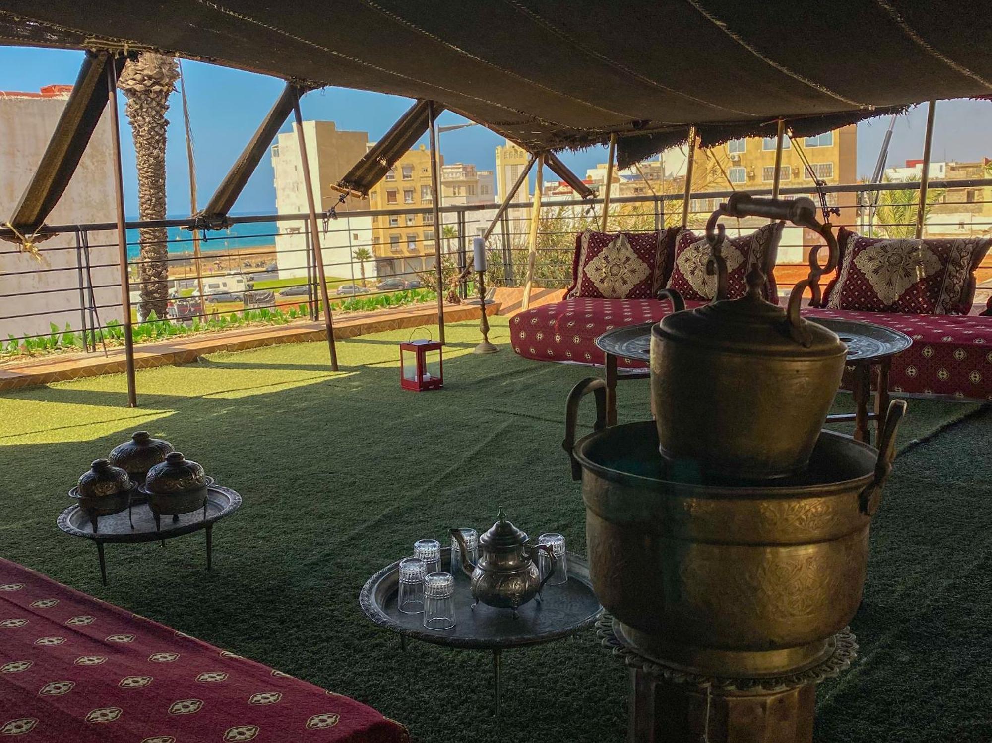 Dar Lghzal Special Offer In Rabat Winner Of Guest Experience 2025 Awards Traditional Sahrawi And Berber Privative Villa With Swimming Pool Jacuzzi Sea View And On Site Restaurant Ideal For Family And Groups In Rabat'S Center No Car Required Exteriör bild